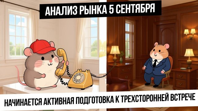 Анализ рынка 5 сентября. Только позитивные неопределенности в рынке! Пора расти? Газ и нефть вверх?
