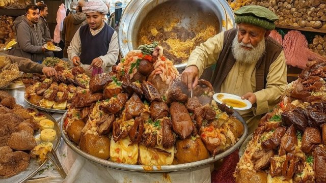 Афганистан. плов, бирани, жареный цыпленок.