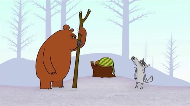 Лесное трио медведь, заяц и волк (полная версия)