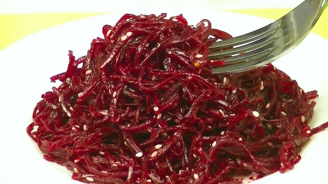 САЛАТ из СВЕКЛЫ который любят все! Свекла по-корейски.