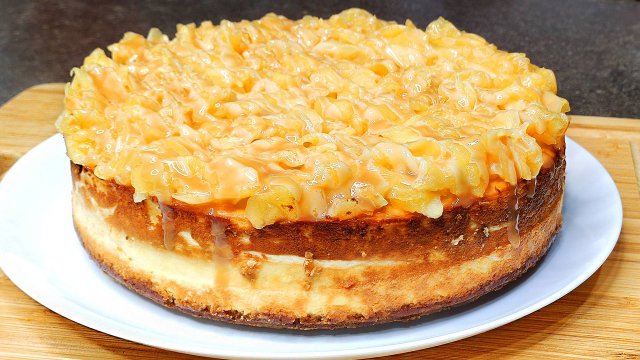 КАРАМЕЛЬНОЕ ЧУДО! Яблочно-карамельный чизкейк, который тает во рту