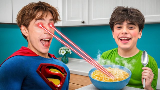 Мои РОДИТЕЛИ СУПЕРГЕРОИ!