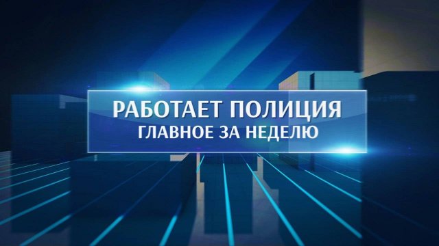Работает полиция. Главное за неделю #173