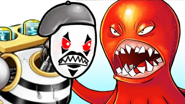 СУРОВЫЙ ОСЬМИНОГ МУТАНТ в ПАРИЖЕ игра OCTOGEDDON на канале Мистер Игрушкин