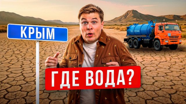 Вот что происходит с ВОДОЙ в Крыму! Вся правда...