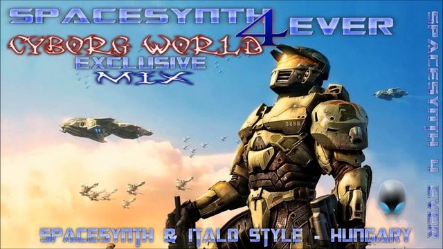 Spacesynth 4 Ever - CYBORG WORLD - Exclusive MIX [ Edited By MCITY 2O13 ]