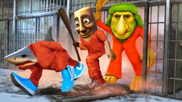 БРЕЙНРОТЫ СБЕЖАЛИ! ОПАСНЫЕ БРЕЙНРОТЫ НА СВОБОДЕ! ПОБЕГ ИЗ ТЮРЬМЫ В Garry`s Mod