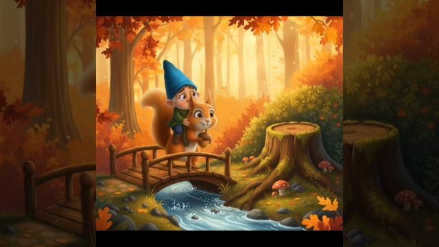 Белочка и гном. Сказка