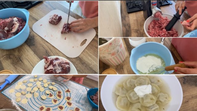 КУПИЛА МЯСО/ НАКРУТИЛА ФАРШ И НАЛЕПИЛА ДОМАШНИХ ПЕЛЬМЕНЕЙ🥟