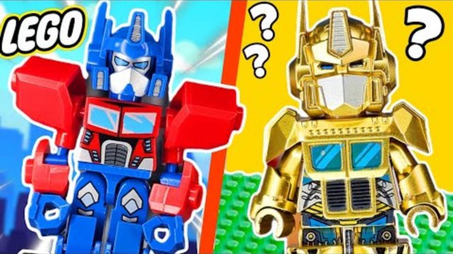 Я собрал ВСЕХ АВТОБОТОВ-ТРАНСФОРМЕРОВ из конструктора LEGO...