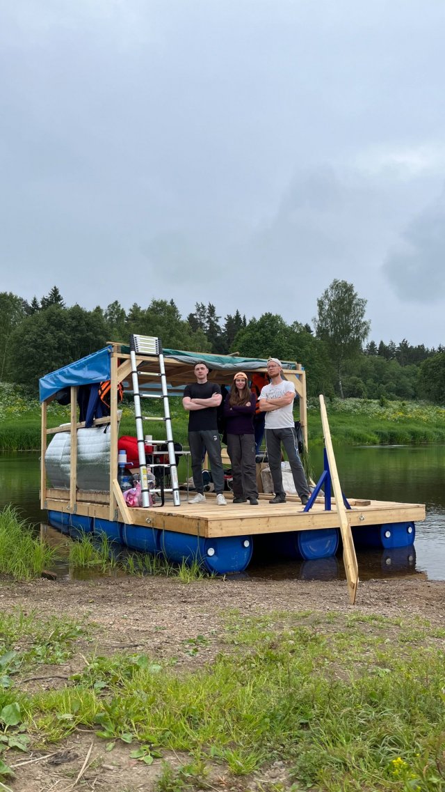 Сплав на плоту. Часть 4