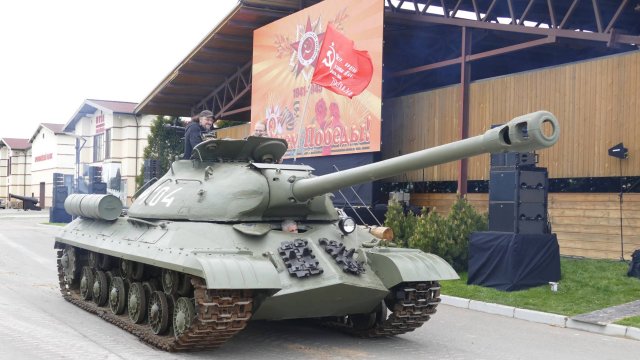Возвращение тяжелого танка ИС-3 на исходную, Музей отечественной военной истории, 7 мая 2025