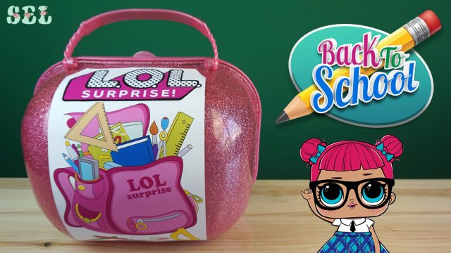 Огромный ЛОЛ Сюрприз Опять в школу BACK TO SCHOOL LOL Surprise