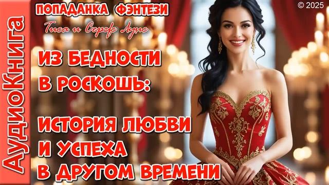 Как любовь и успех помогли бедной девочке добиться счастья. Попаданка. Фэнтези. Аудиокнига.