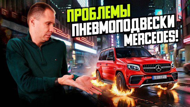 Пневмоподвеска Mercedes / Как устроена и что ломается?