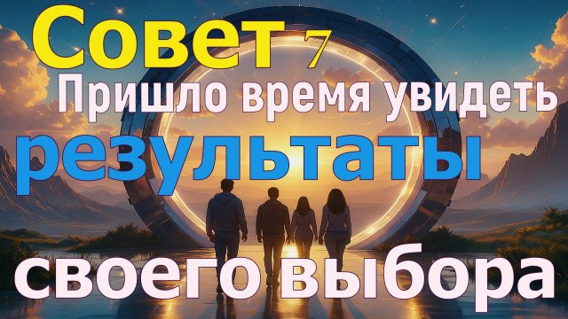Пришло время увидеть результаты своего выбора ~ Совет Семи ~