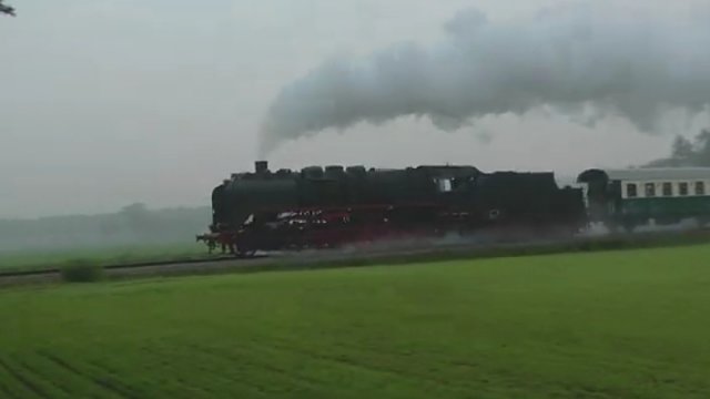 Паровоз в туманном Альбионе.