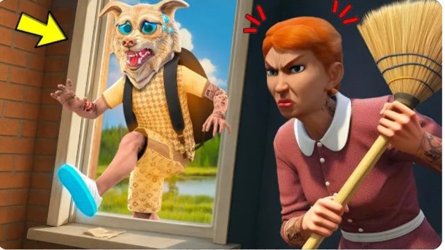 флейзин сбежал от няни | GTA 5