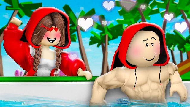 Джей Джей стал ПОПУЛЯРНЫМ в ЛЕТНЕМ БАССЕЙНЕ! | ROBLOX Брукхейвен 🏡RP мультики роблокс