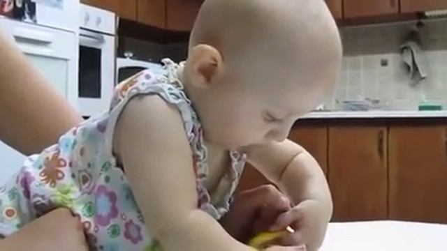 Какой вкусный лимончик!