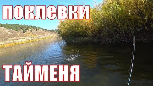 Рыбалка в сентябре на реке.