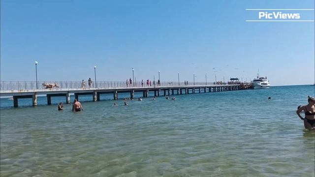 АНАПА пляж ВИТЯЗЕВО сегодня 6 сентября 2025. Море и погода в Анапе сейчас. Есть ли мазут на пляжах?