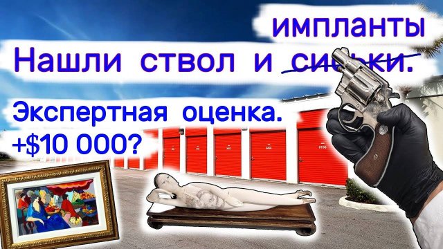 Нашли ствол и импланты. Экспертная оценка искусства. Более чем на $10000?