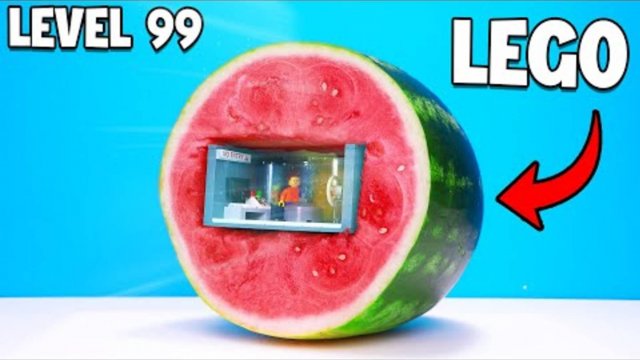 От 1-го уровня до 100 СЕКРЕТНЫХ баз Из LEGO