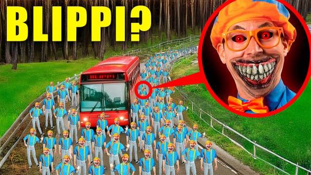 СЕРЬЁЗНО Я НАШЕЛ АВТОБУС ЗЛЫХ БЛИППИ в Реальной Жизни!