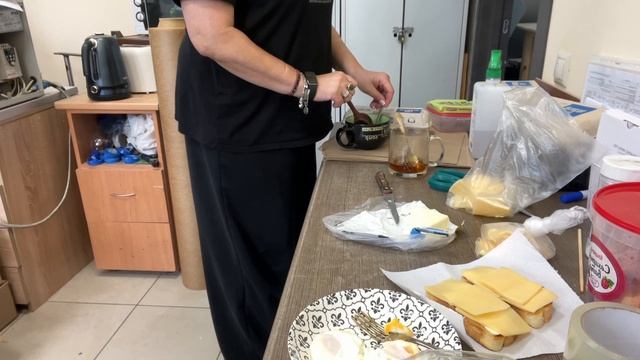 ВОСКРЕСНЫЙ ЗАВТРАК 🍳НА РАБОТЕ!