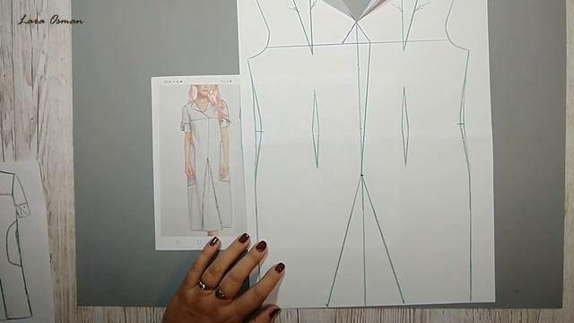 Моделирование. Платье из льна.