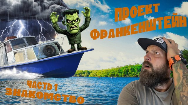 Проект ФРАНКЕНШТЕЙН. Ремонт катера. Часть 1. Обзор.