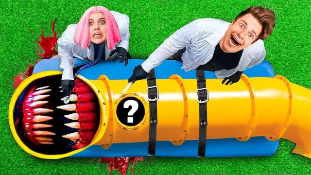 что внутри? РАЗРЕЗАЕМ SLIDE EATER в 3:00 ночи !!!
