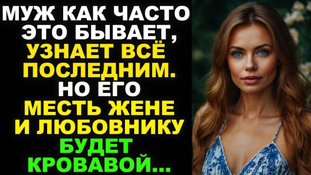 Муж узнает всё последним, по заслугам получит и жена и любовник | Кровавая месть