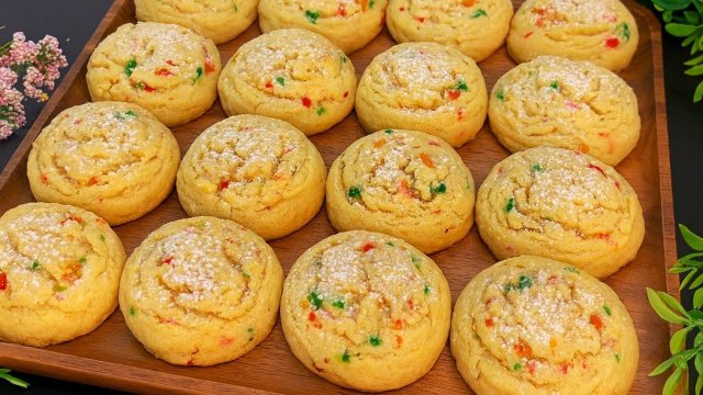 Душа просит волшебства! Готовлю печенье, которое тает во рту, как мороженое. Рецепт на 6 минут!