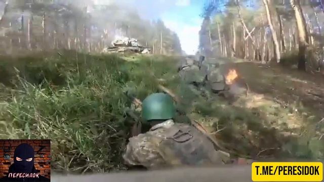 Засада на бронемашину ВСУ