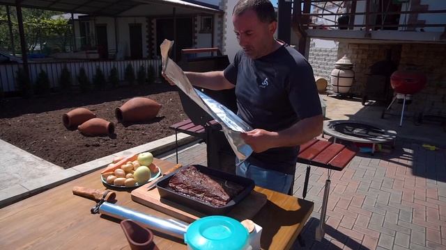 ЖАРЮ ОВОЩИ и МЯСО на СВОЕМ ГРИЛЕ 🥩 🍆