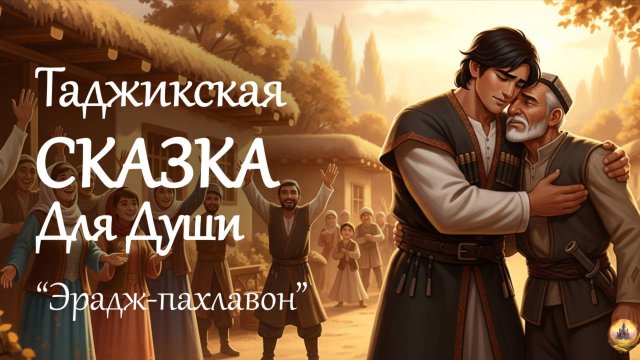 Таджикская сказка для взрослых "Эрадж-пахлавон" в Авторской озвучке - Сказка на ночь у камина #асмр