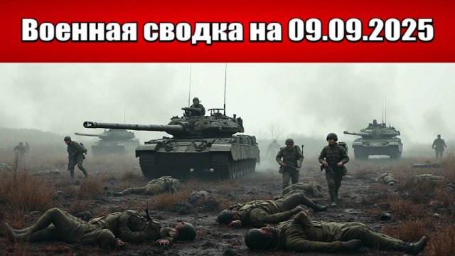 «Российские силы добивают Краснолиманскую группировку ВСУ!»: Военная сводка с фронта на 09.09.2025