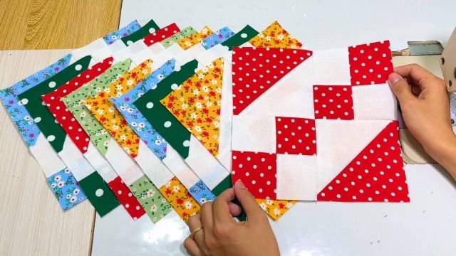 2 самых потрясающих лоскутных одеяла, которые можно сшить, используя квадраты размером 5 х 5 дюймов.