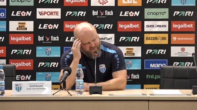 Пресс-конференция главных тренов  после матча «Ротор» — «СКА-Хабаровск»
