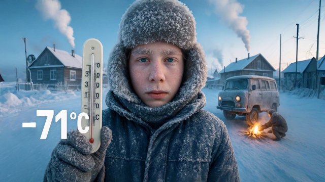 Самое холодное место на Земле где живут люди