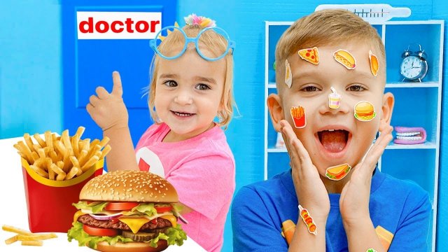 Крис учится хорошим привычкам и здоровому питанию - Полезные истории для детей от Влада и Ники!