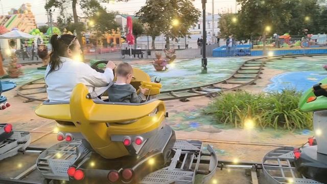 Прогулка в выходной день.