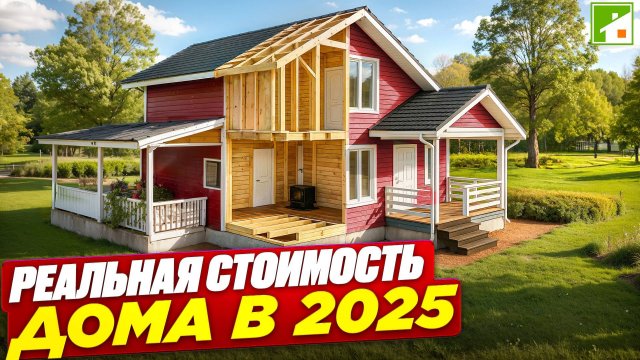 Строим каркасный дом - сколько стоит и какую долю составит в общих затратах на загородную жизнь.