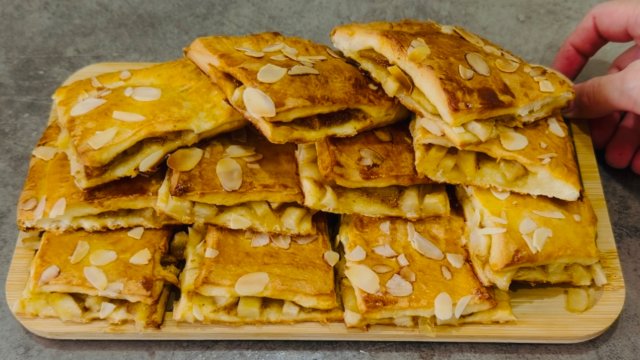 Яблочное печенье в духовке / Готовлю домашнее печенье с яблоками - вкусное, мягкое и быстрое