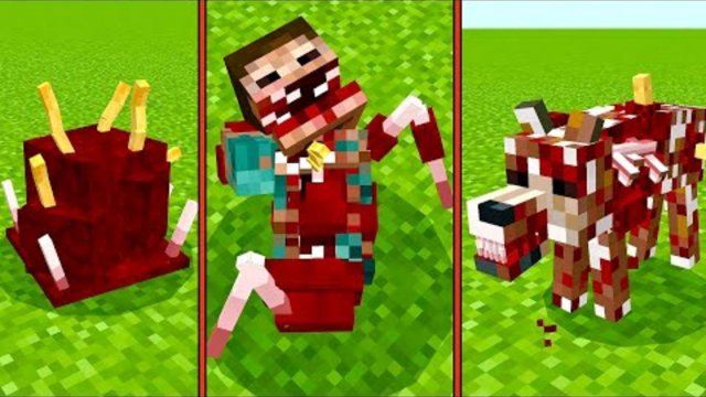 ЛУЧШИЙ АДДОН НА ПАРАЗИТОВ В МАЙНКРАФТ Experiment 8 Minecraft Parasite