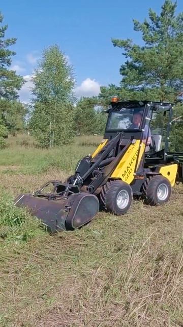 Мини погрузчик MAKER 600 с Система регулировки скорости на мини погрузчик MAKER 600