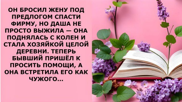 Истории из жизни. ОН БРОСИЛ ЖЕНУ ПОД ПРЕДЛОГОМ СПАСТИ Аудио рассказы, Жизненные истории слушать