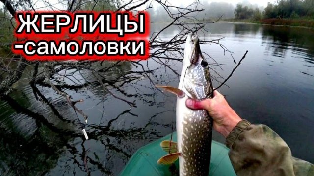 САМОЛОВКИ опять выручают! Щука на жерлицы. р. Итатка.